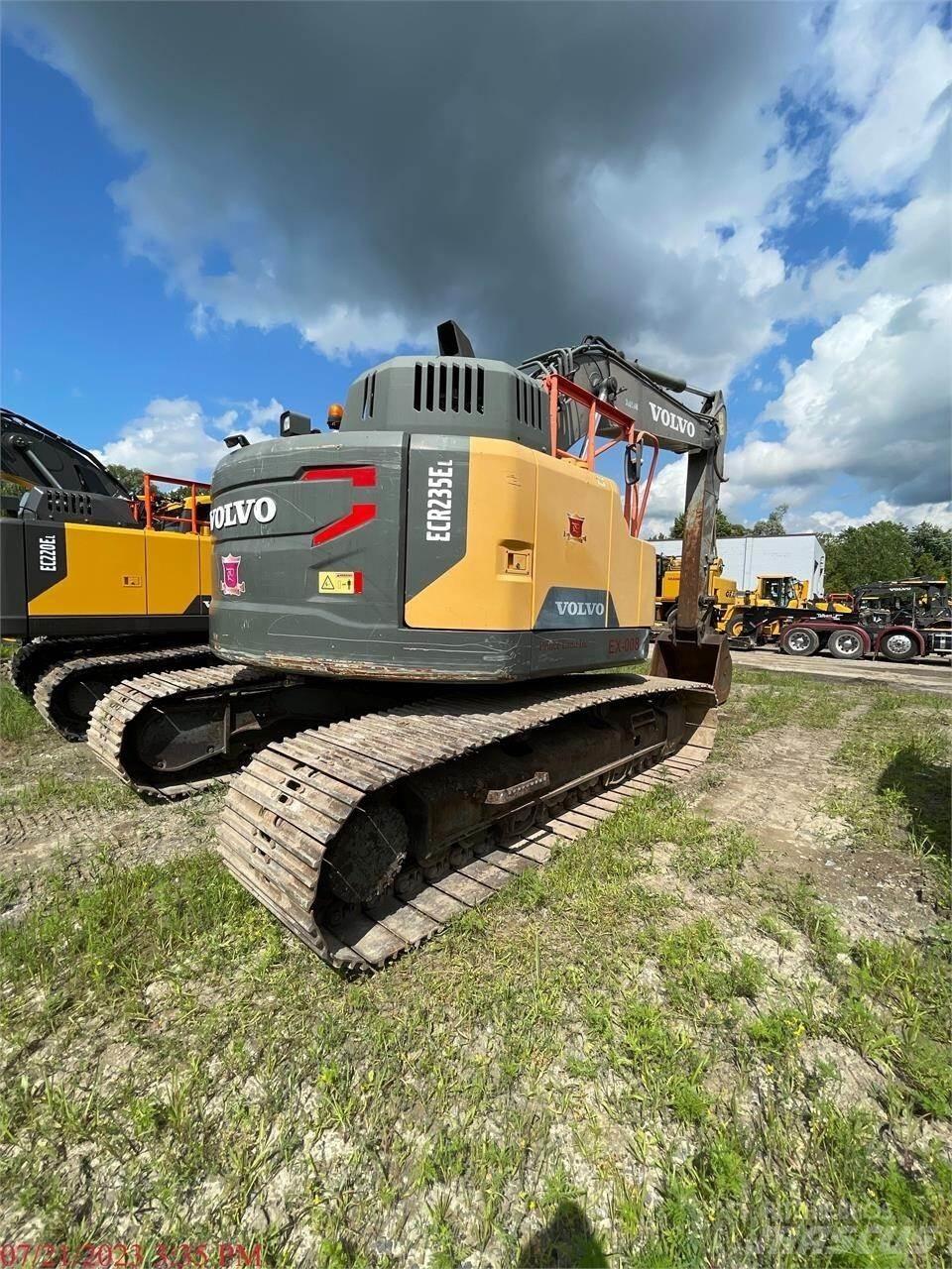 Volvo ECR235EL Pásové rýpadlá