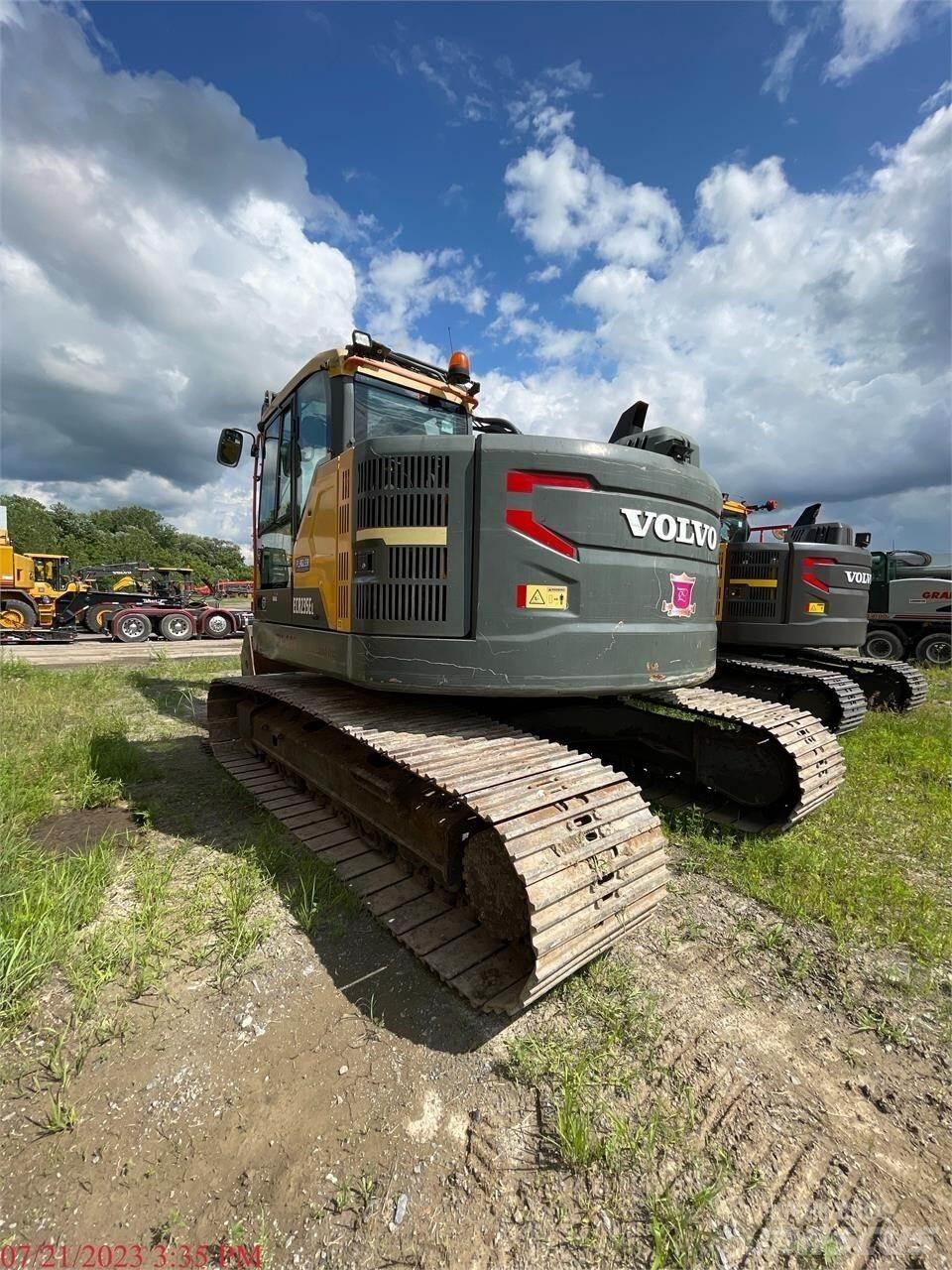 Volvo ECR235EL Pásové rýpadlá