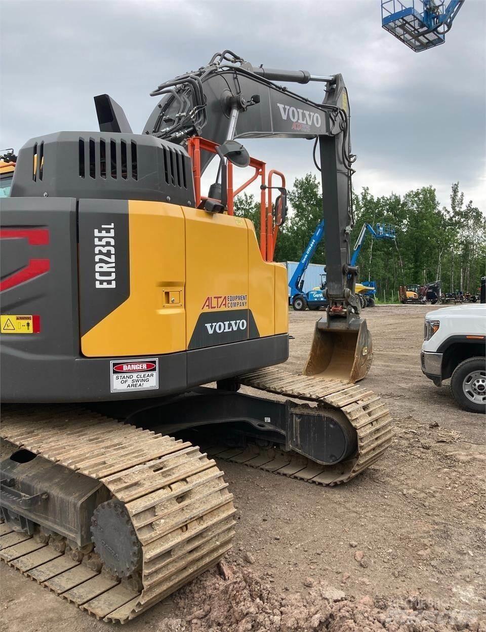 Volvo ECR235EL Pásové rýpadlá