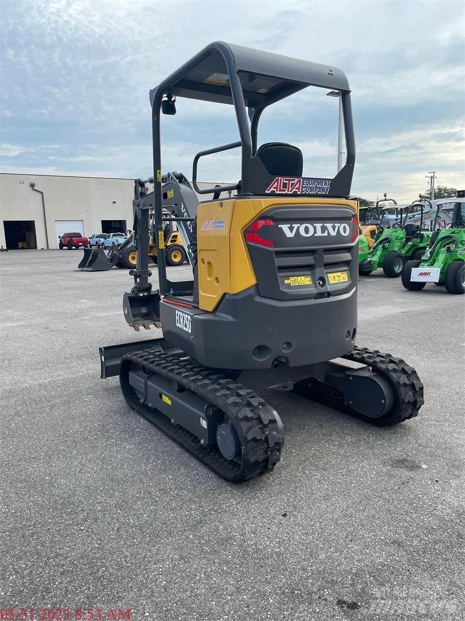 Volvo ECR25D Mini rýpadlá < 7t
