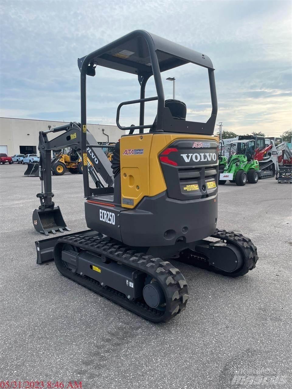 Volvo ECR25D Mini rýpadlá < 7t