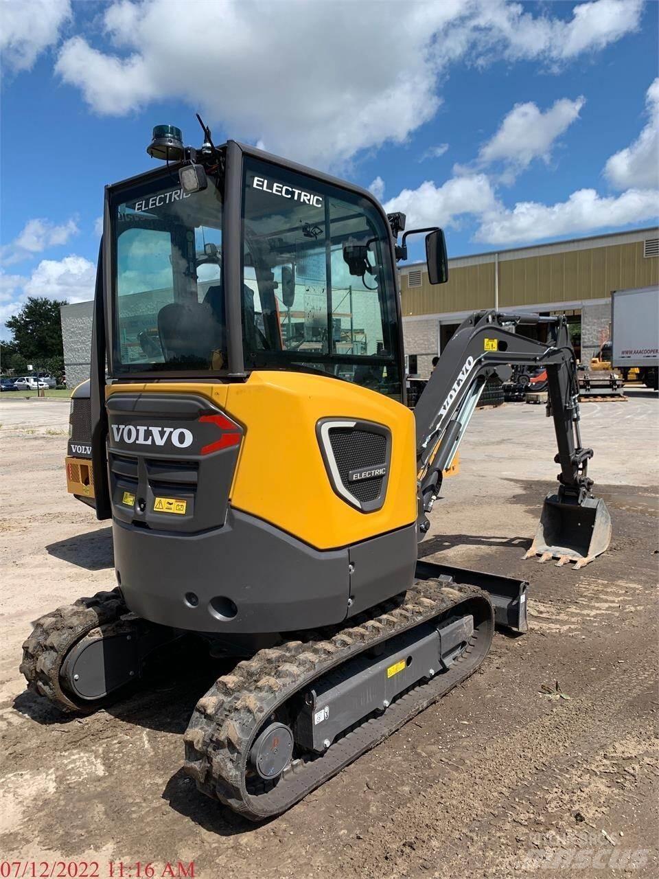 Volvo ECR25D Mini rýpadlá < 7t