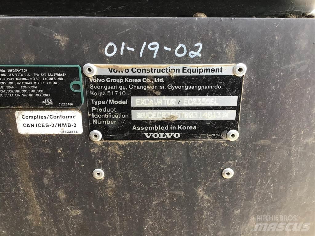 Volvo ECR355EL Pásové rýpadlá