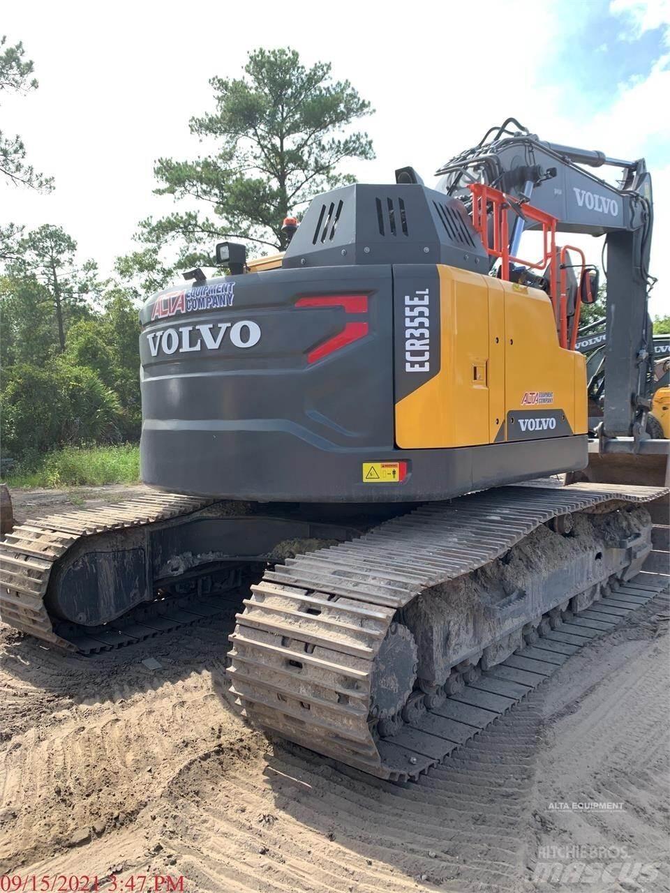 Volvo ECR355EL Pásové rýpadlá