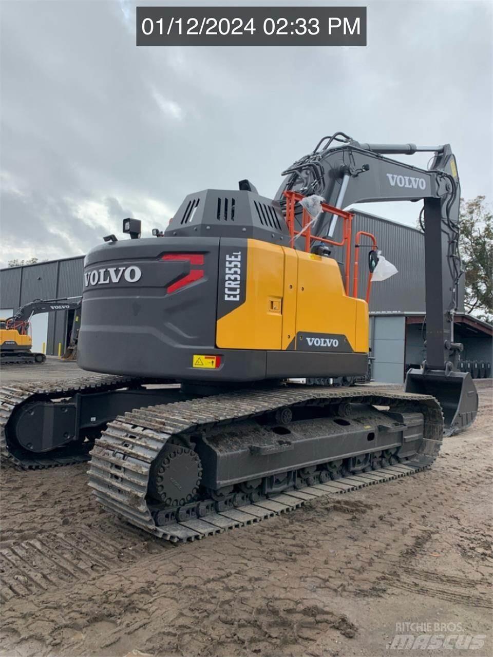 Volvo ECR355EL Pásové rýpadlá