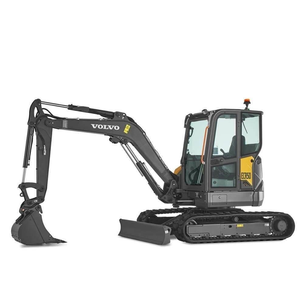 Volvo ECR50F Mini rýpadlá < 7t