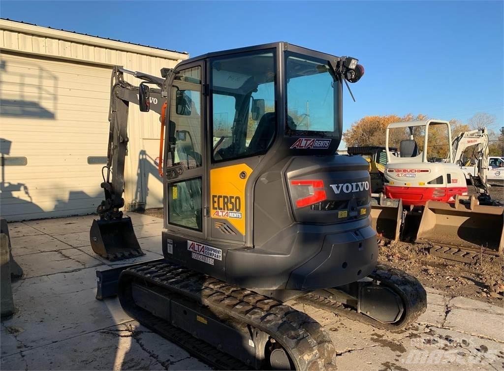 Volvo ECR50F Mini rýpadlá < 7t