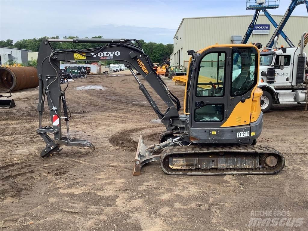 Volvo ECR58D Pásové rýpadlá