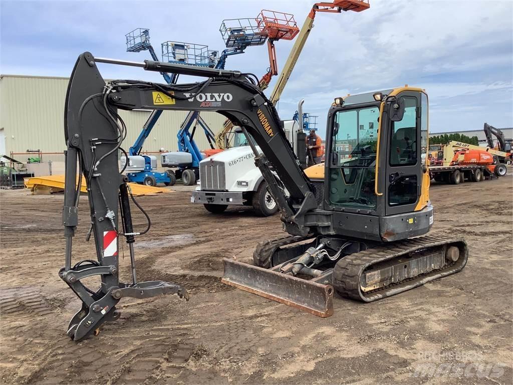 Volvo ECR58D Pásové rýpadlá