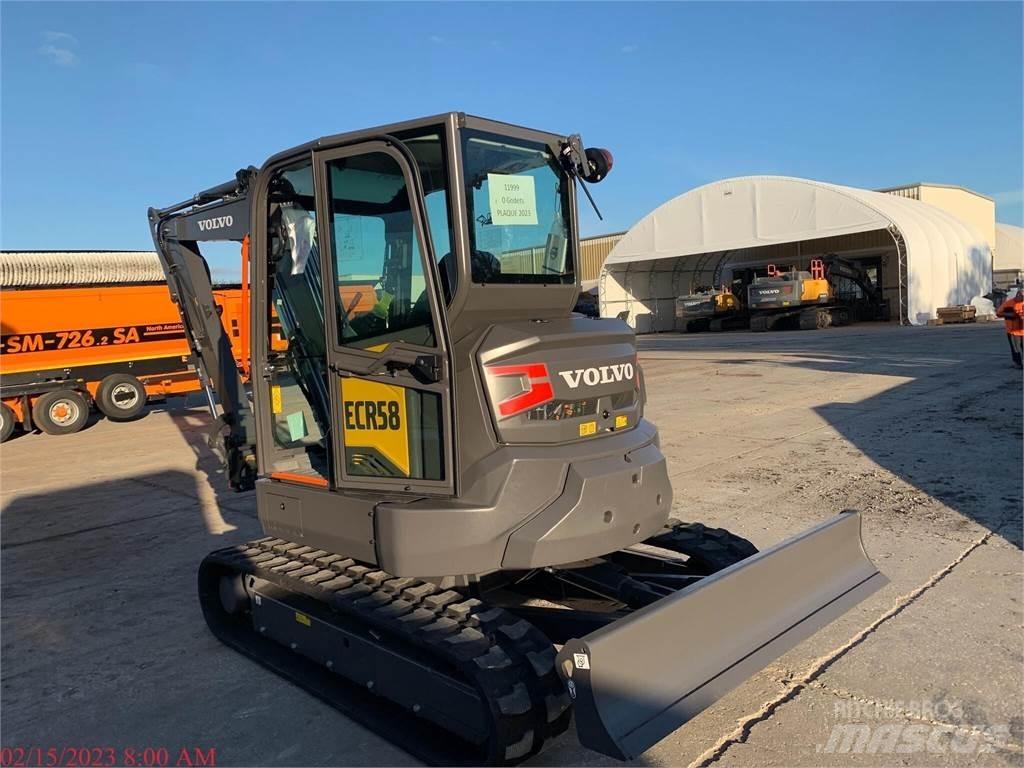 Volvo ECR58F Pásové rýpadlá