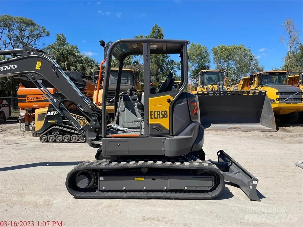 Volvo ECR58F Pásové rýpadlá