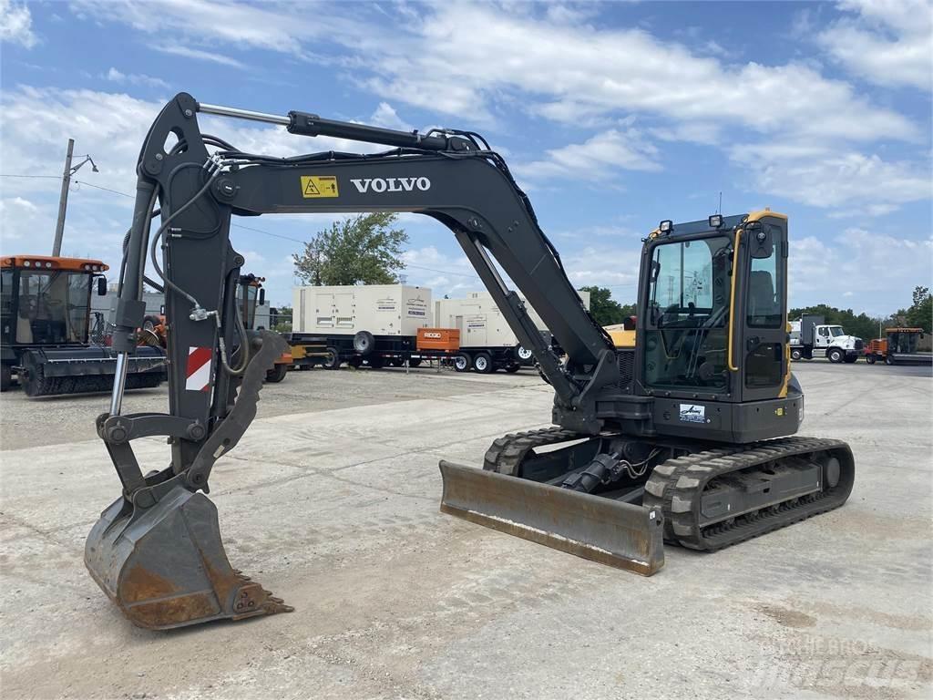 Volvo ECR88D Pásové rýpadlá