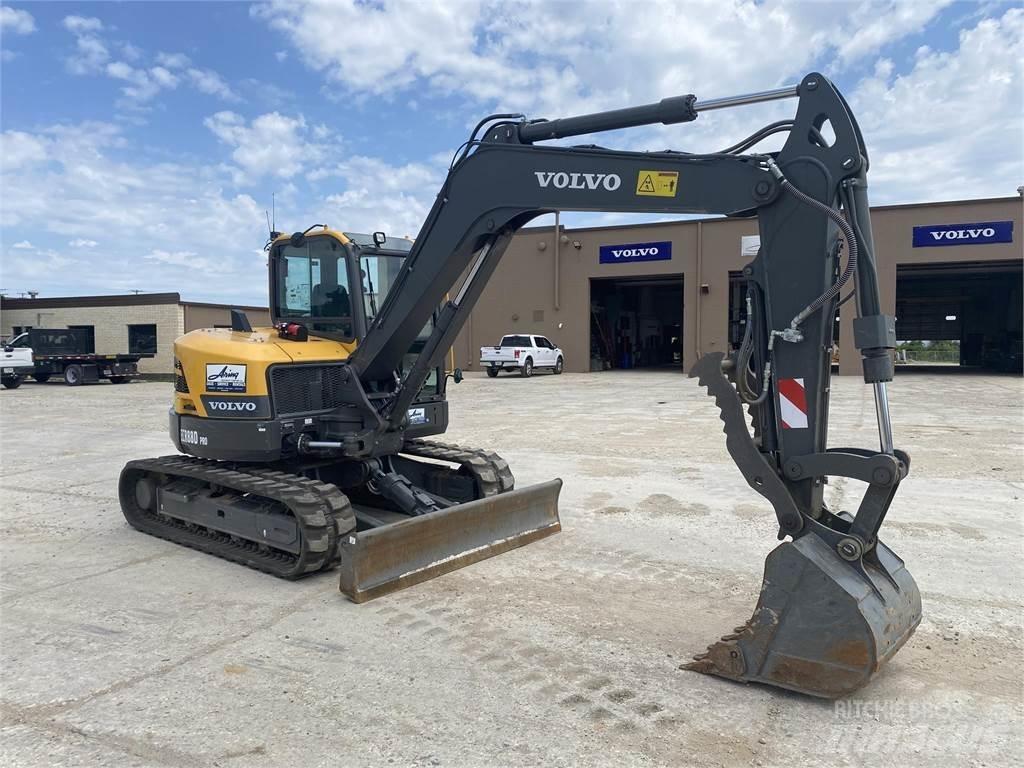 Volvo ECR88D Pásové rýpadlá