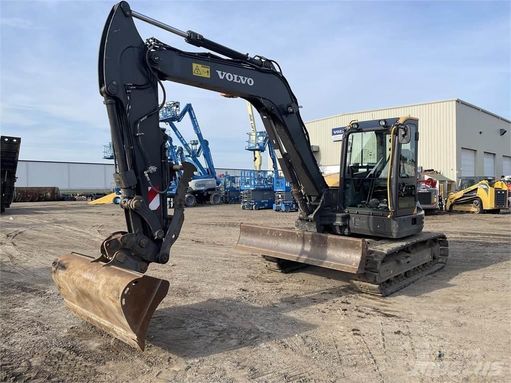 Volvo ECR88D Pásové rýpadlá