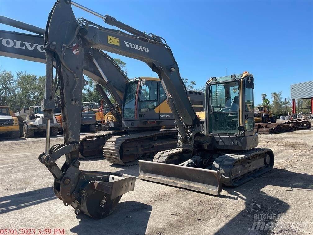 Volvo ECR88D Pásové rýpadlá