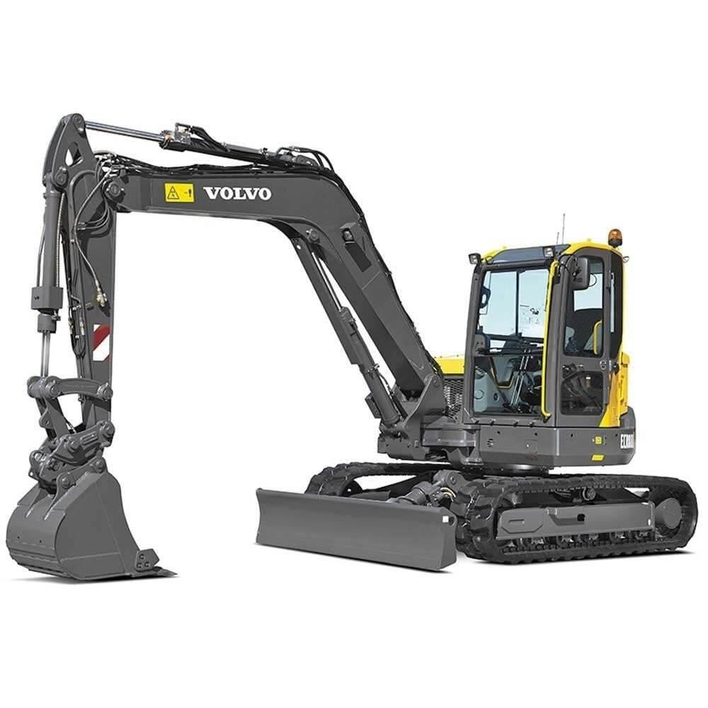Volvo ECR88D Pásové rýpadlá