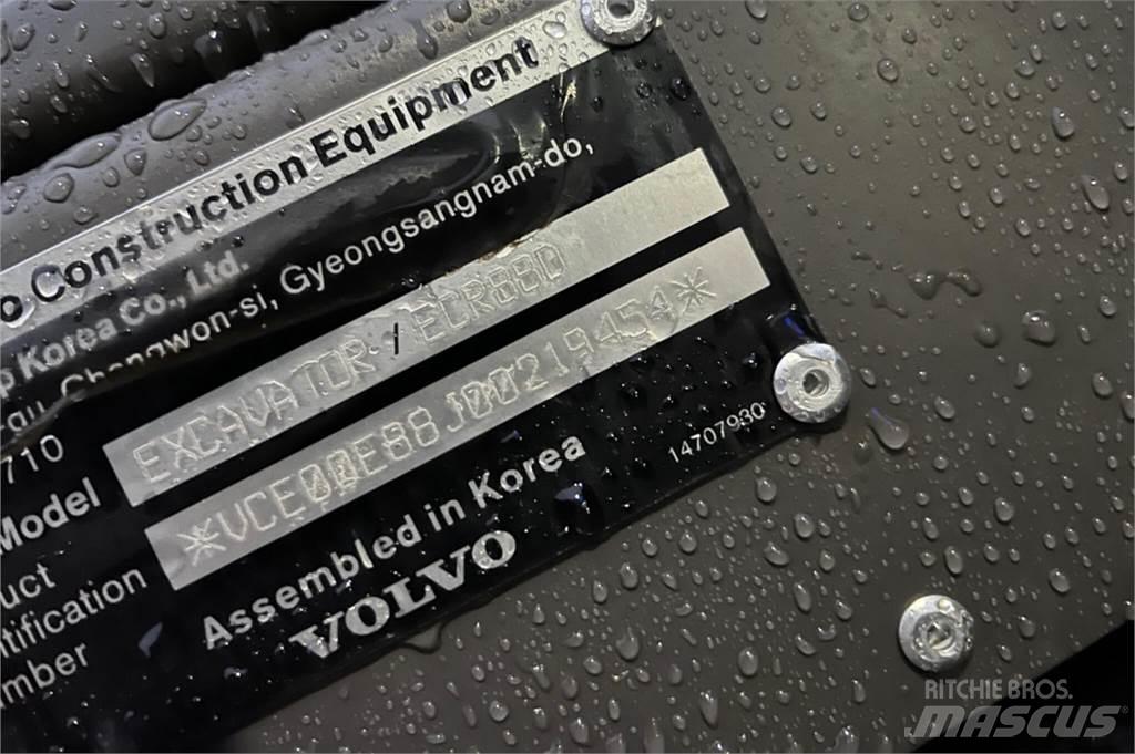 Volvo ECR88D Pásové rýpadlá