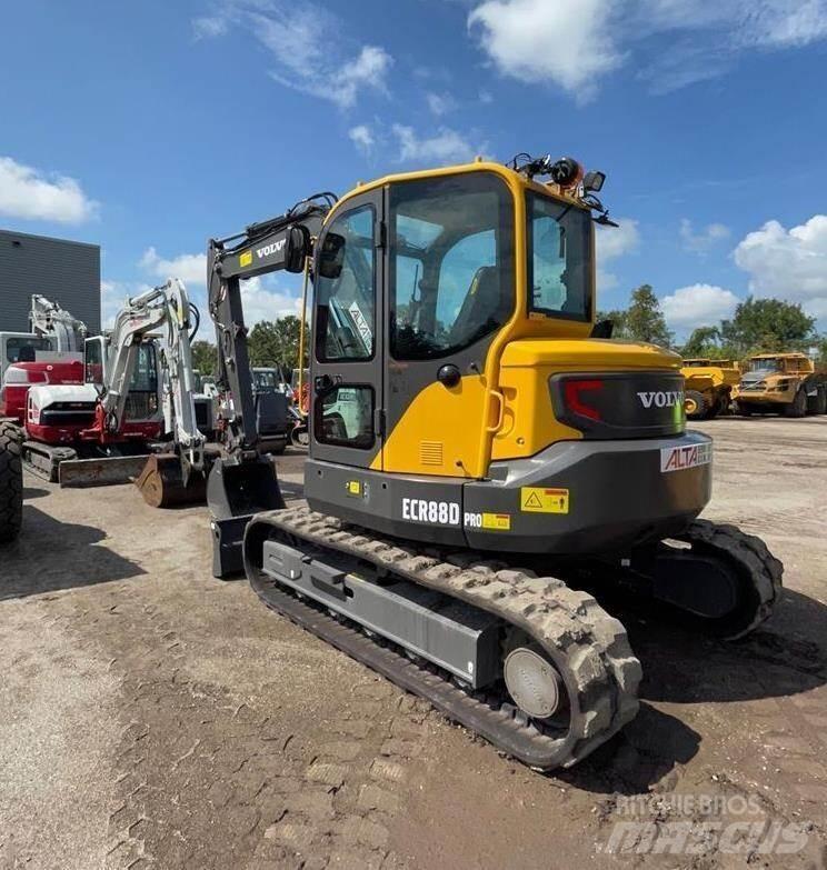 Volvo ECR88D Pásové rýpadlá
