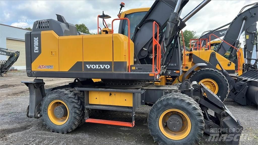 Volvo EW180E Kolesové rýpadlá