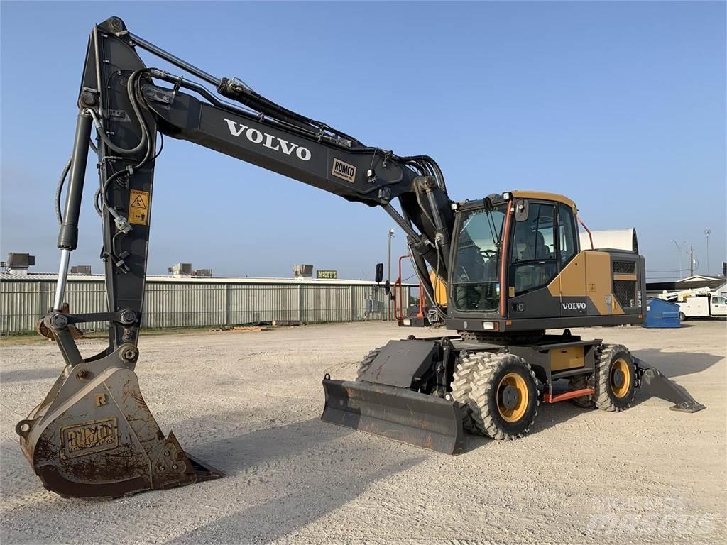 Volvo EW180E Kolesové rýpadlá