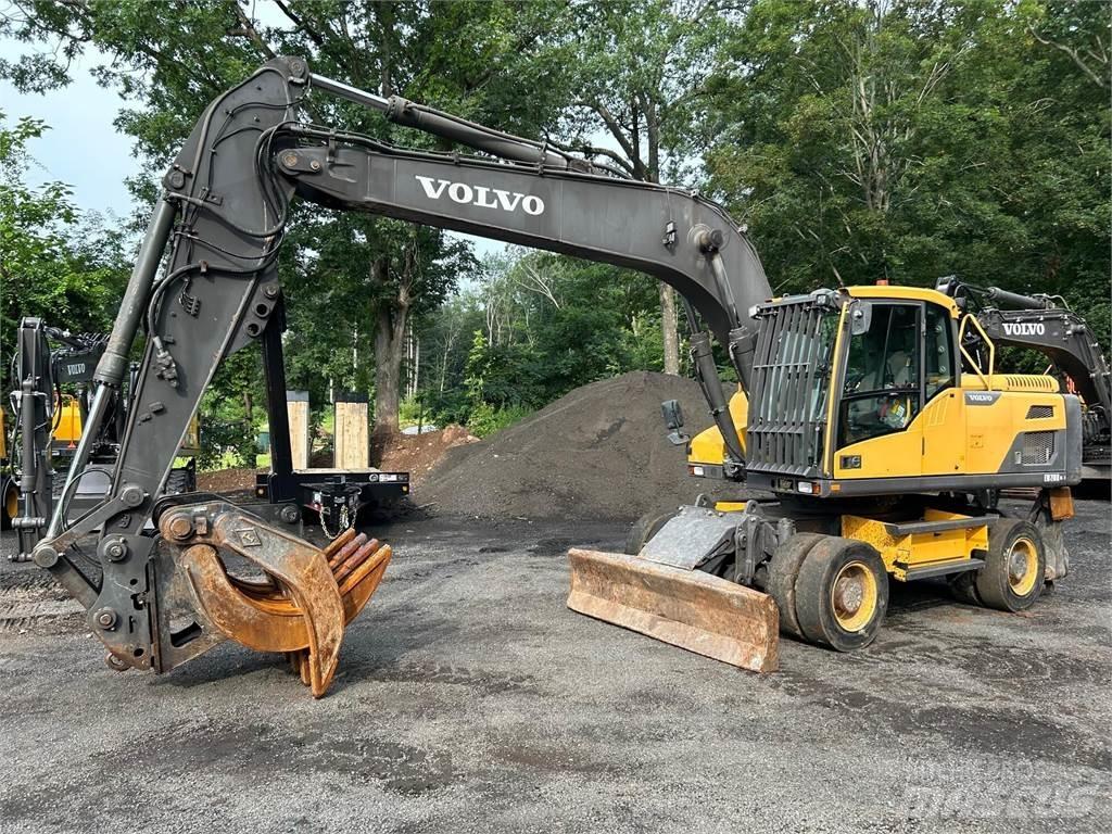 Volvo EW210D Kolesové rýpadlá