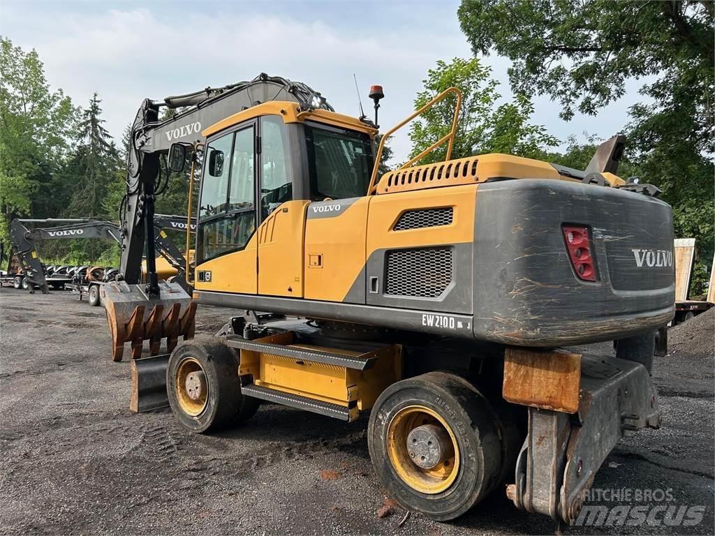 Volvo EW210D Kolesové rýpadlá