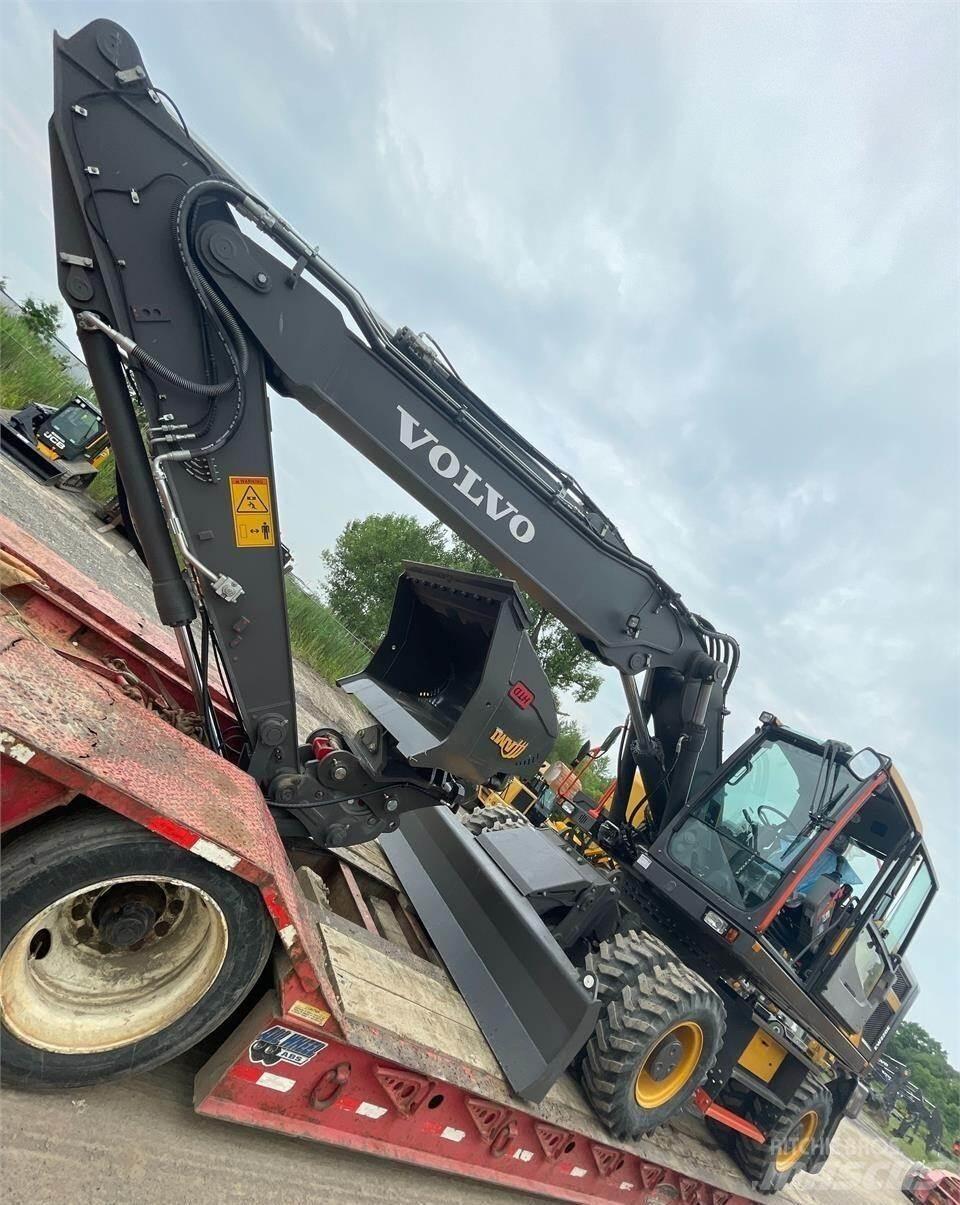 Volvo EW220E Kolesové rýpadlá