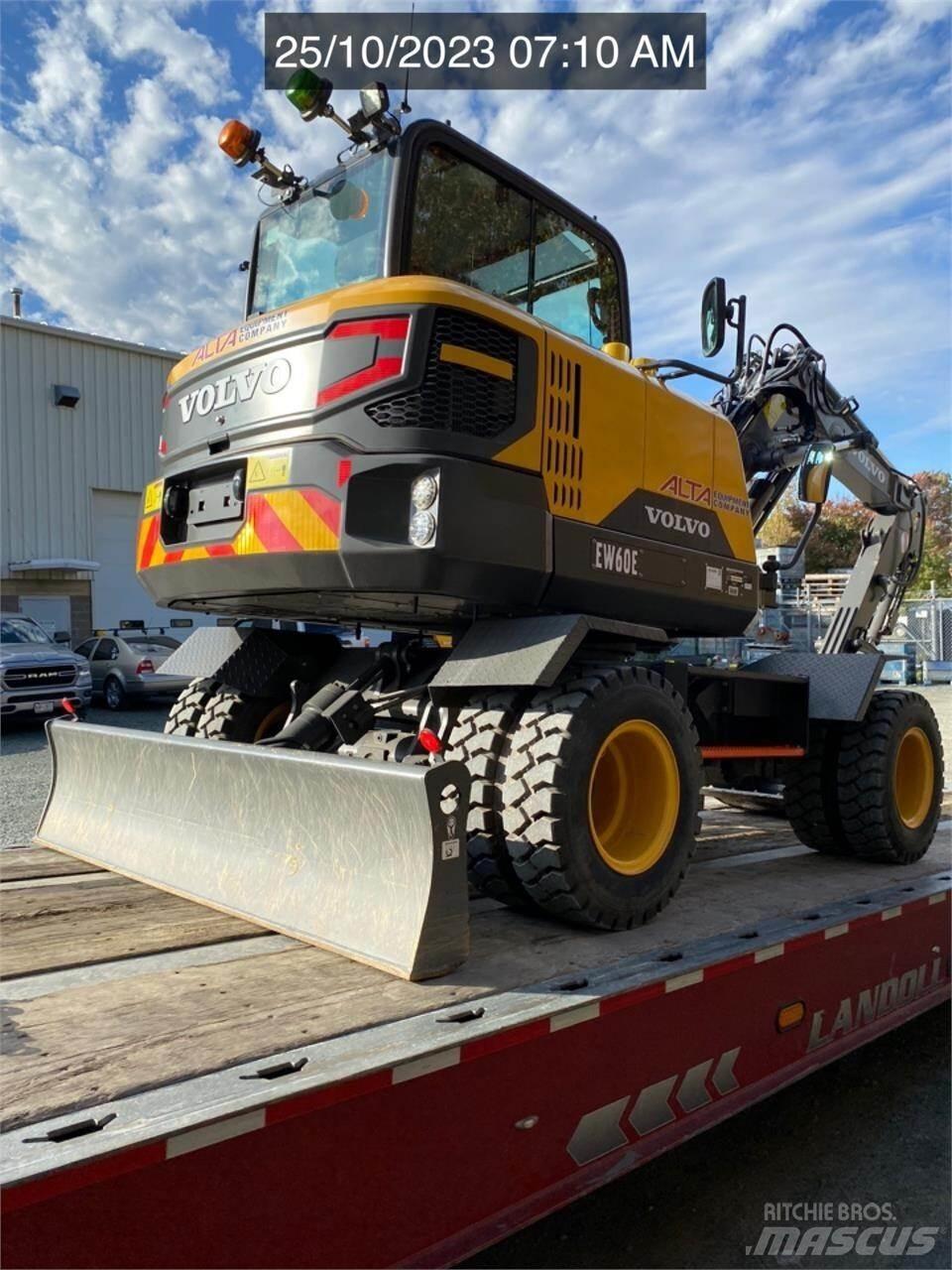 Volvo EW60E Kolesové rýpadlá