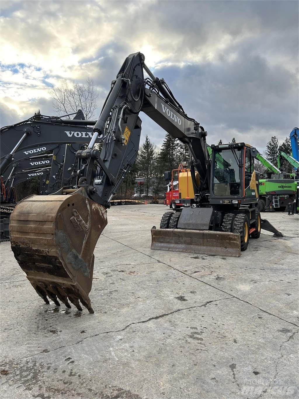 Volvo EWR170E Kolesové rýpadlá