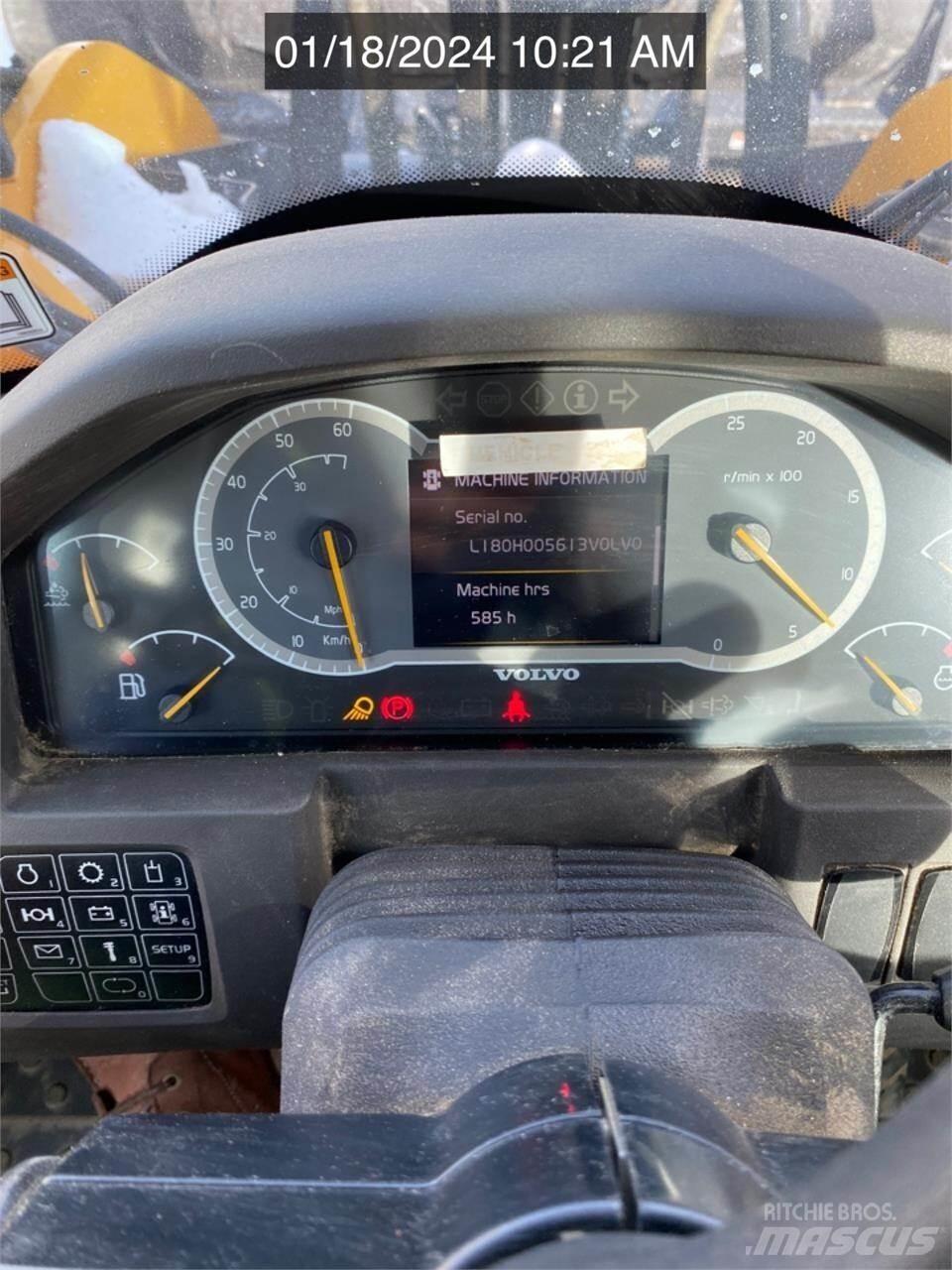 Volvo L180H Kolesové nakladače