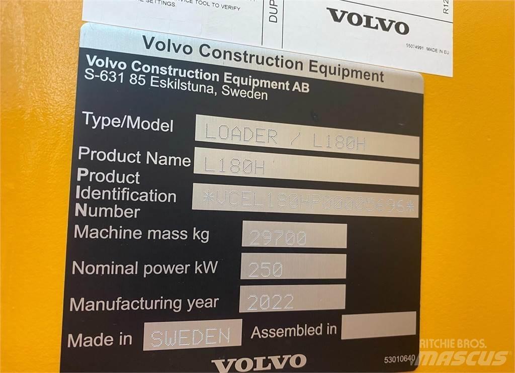 Volvo L180H Kolesové nakladače