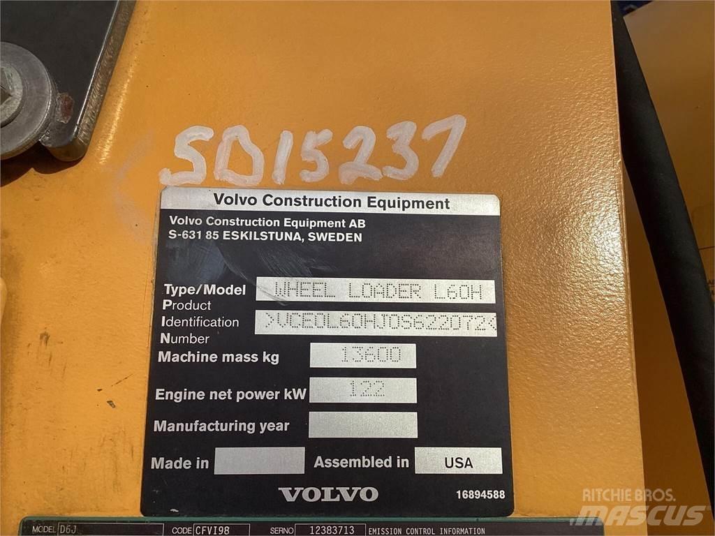 Volvo L60H Kolesové nakladače