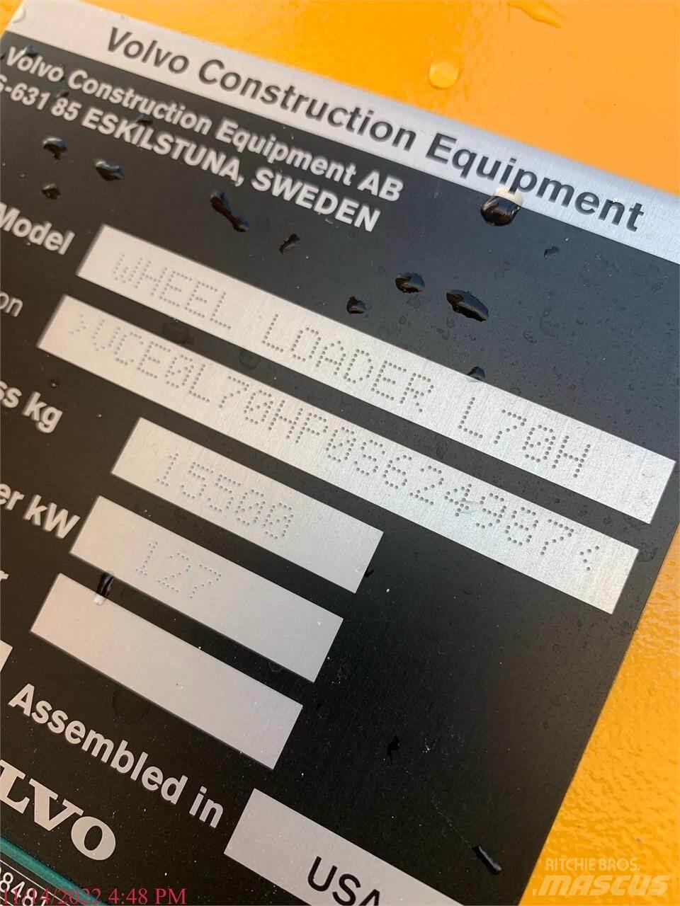 Volvo L70H Kolesové nakladače