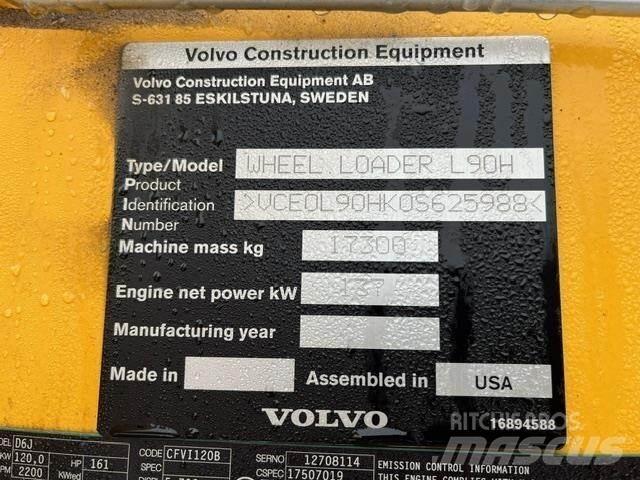 Volvo L90H Kolesové nakladače