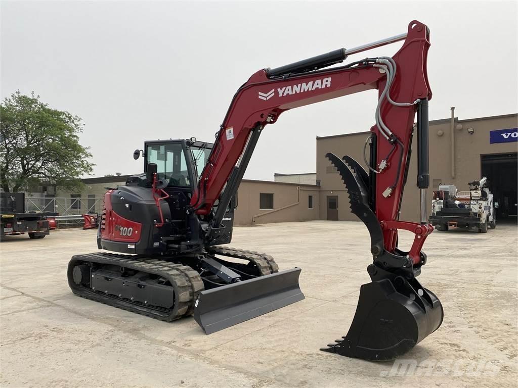 Yanmar SV100-2A Pásové rýpadlá