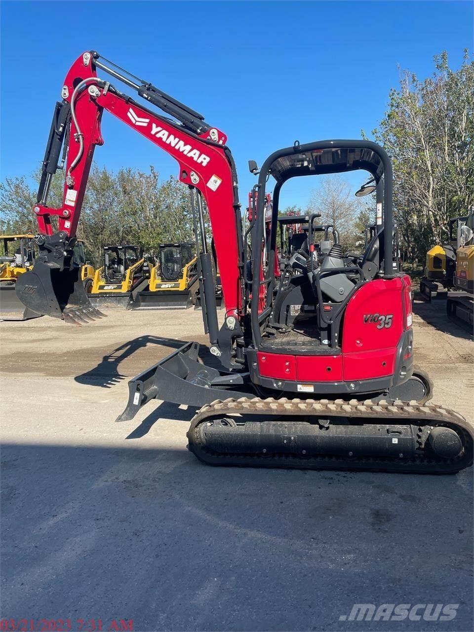 Yanmar VIO35-6A Mini rýpadlá < 7t