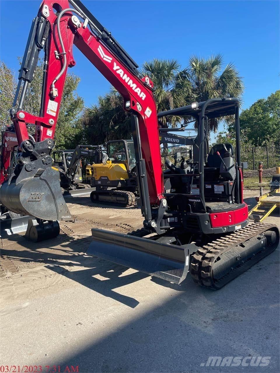 Yanmar VIO35-6A Mini rýpadlá < 7t