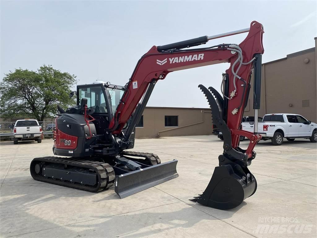 Yanmar VIO80 Pásové rýpadlá