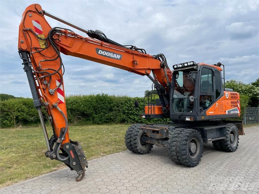 Doosan DX170W-5 Kolesové rýpadlá