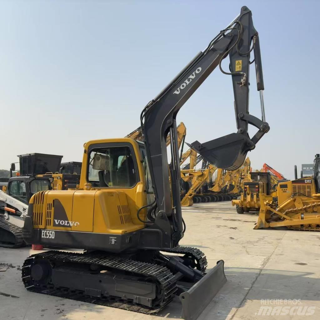 Volvo EC 55 Mini rýpadlá < 7t