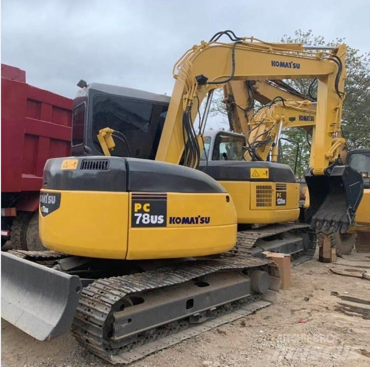 Komatsu pc78us Midi rýpadlá 7 t - 12 t