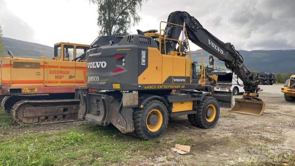 Volvo EW 160 E Kolesové rýpadlá