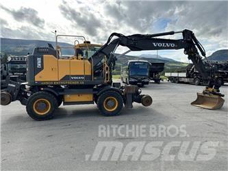 Volvo EW 160 E Kolesové rýpadlá