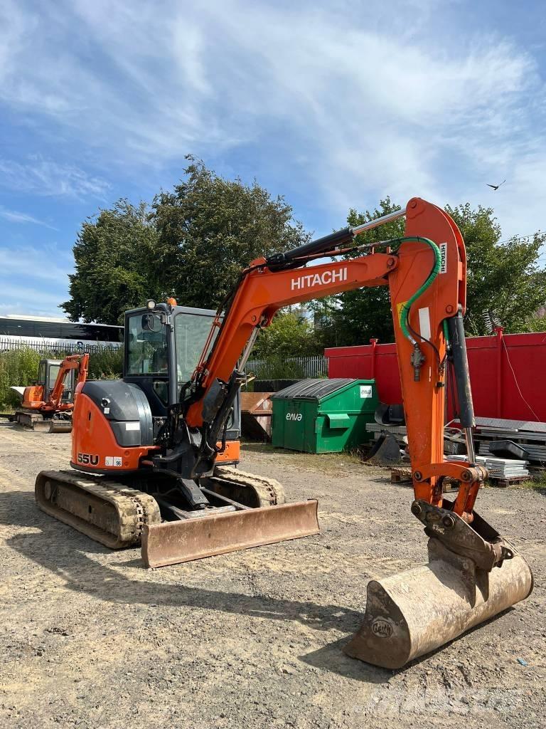 Hitachi ZX 55 U-5 Mini rýpadlá < 7t