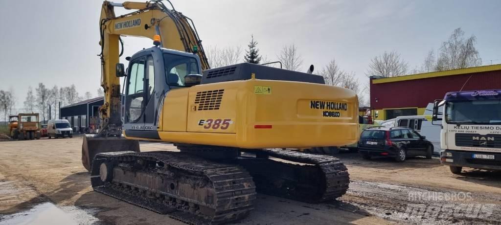 New Holland E 385 Pásové rýpadlá