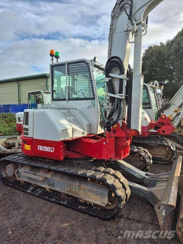 Takeuchi TB 280 FR Midi rýpadlá 7 t - 12 t