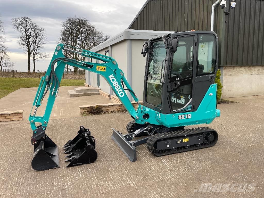 Kobelco SK 19 Mini rýpadlá < 7t