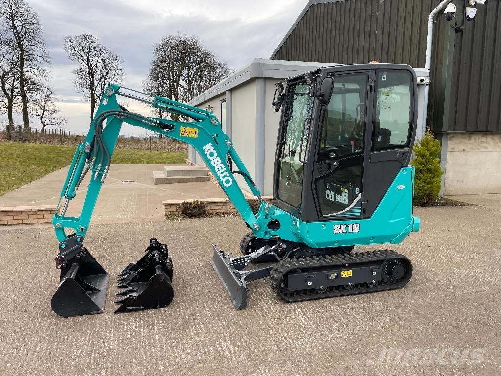 Kobelco SK 19 Mini rýpadlá < 7t
