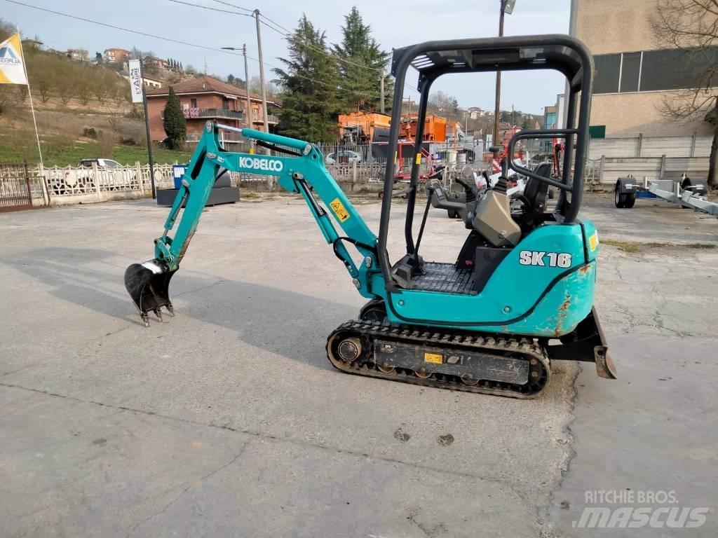 Kobelco SK 16 Mini rýpadlá < 7t