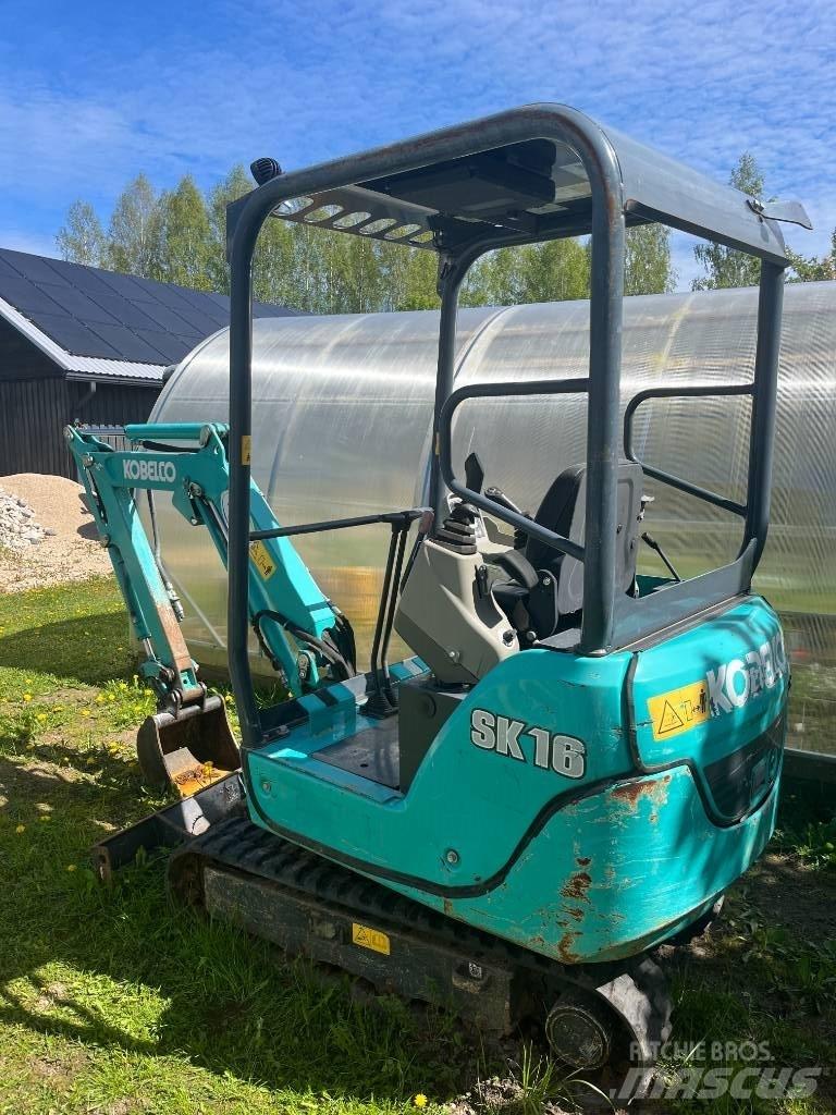 Kobelco SK 16 Mini rýpadlá < 7t